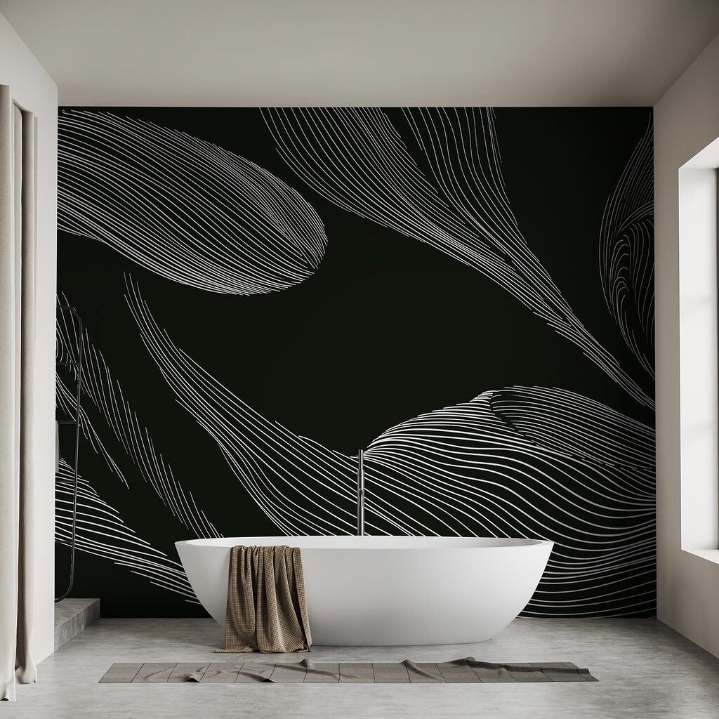 Linhas paralelas em diagonal — interior 2