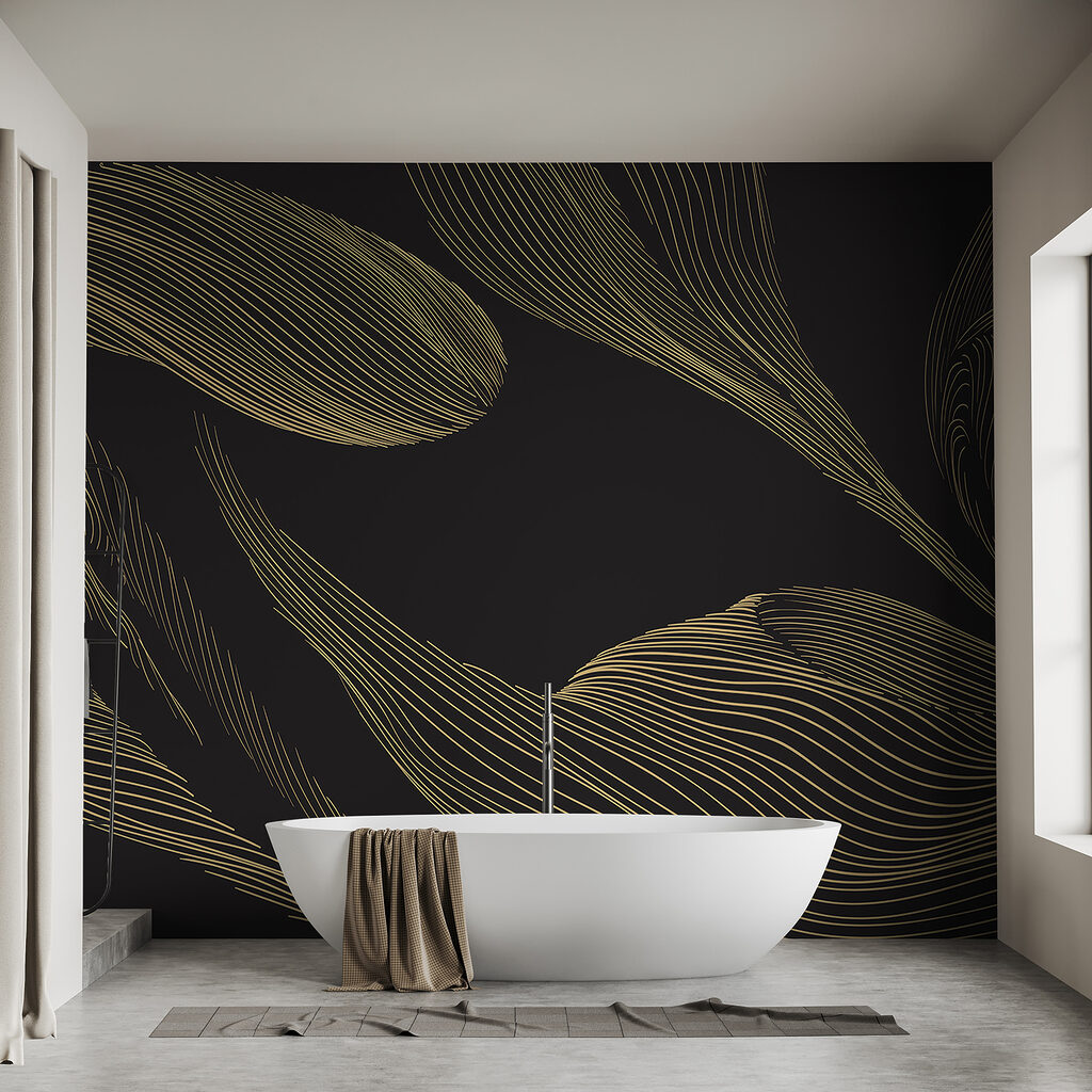 Linhas paralelas em diagonal — interior 2