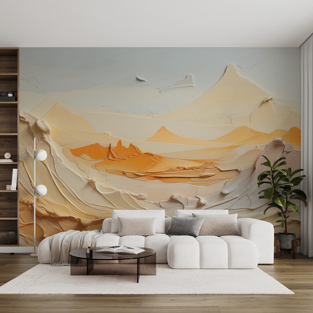 Dunas em tinta espessa — interior 1