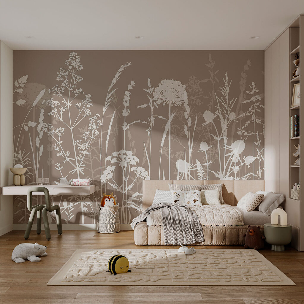 Flores de prado brancas — interior 2