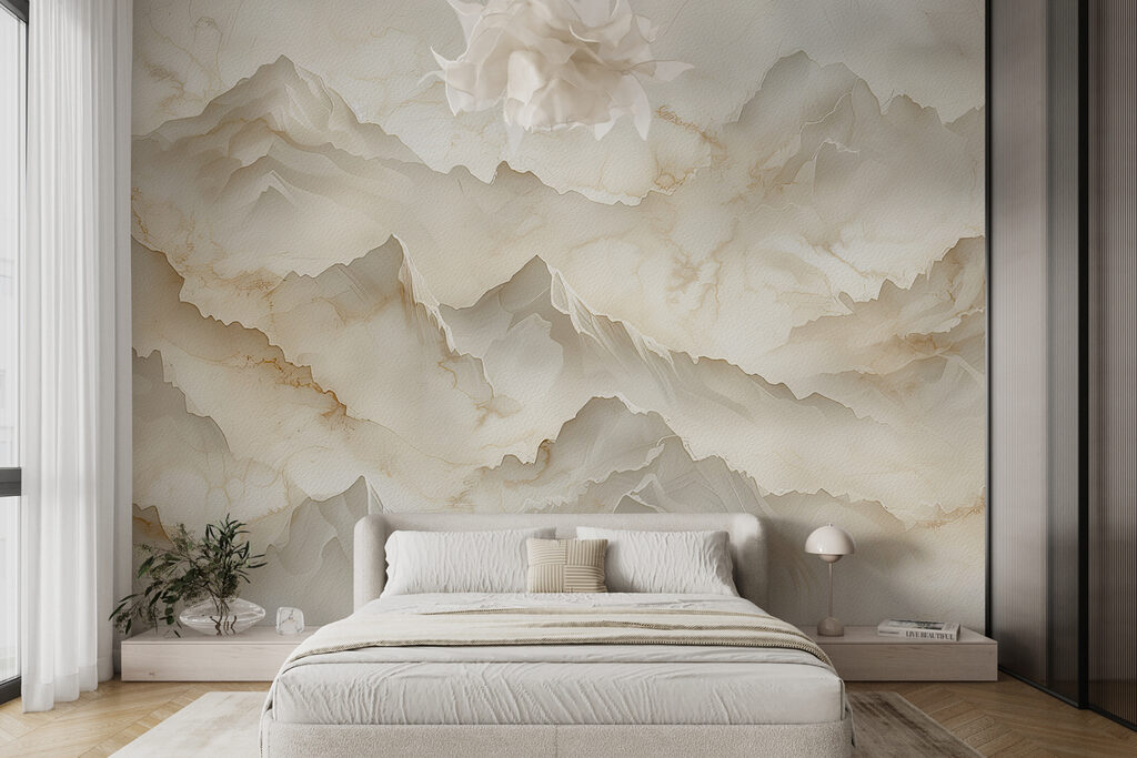 Montanhas em tons creme — interior 2