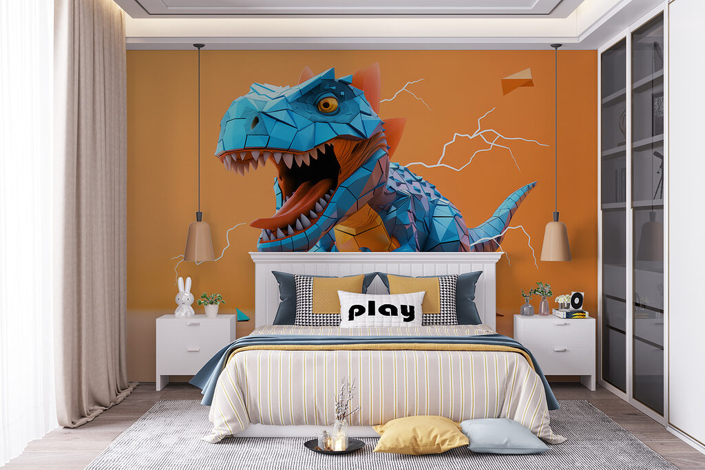 Dinossauro azul — interior 3
