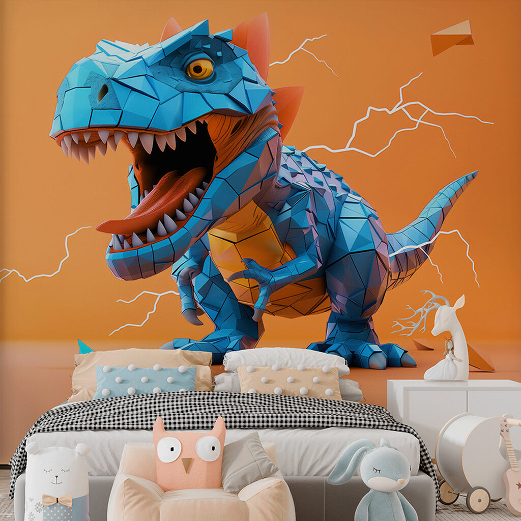 Dinossauro azul — interior 5