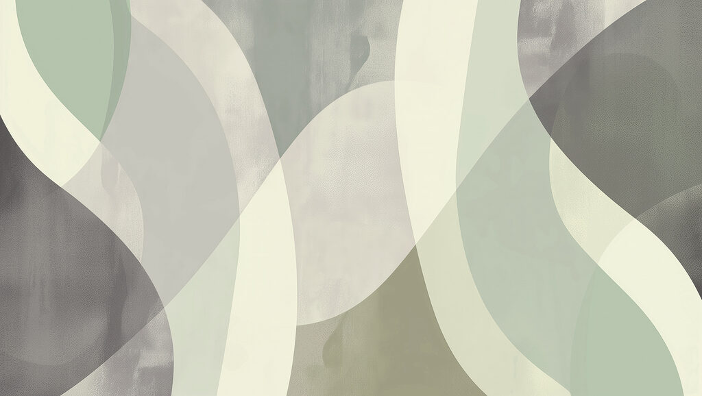 Faixas curvas suaves — design completo