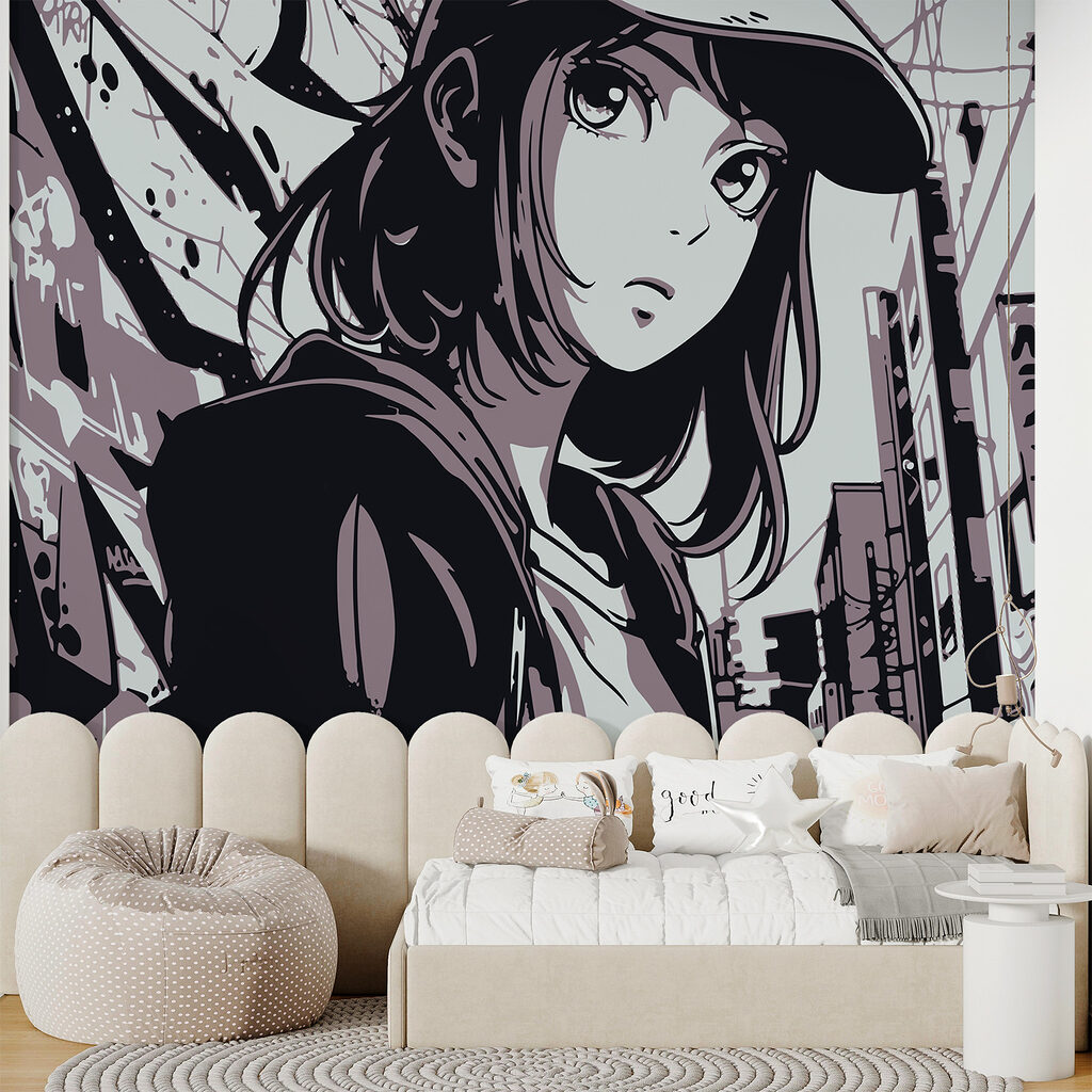 Rapariga de mangá — interior 2