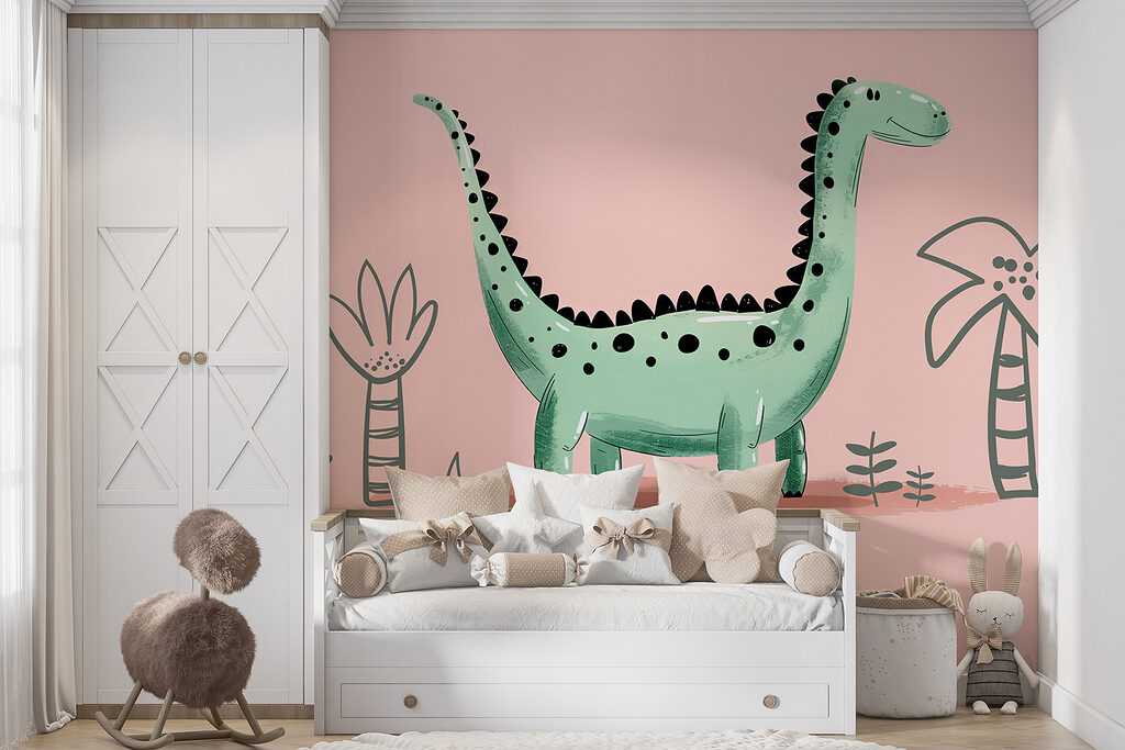 Dinossauro de pescoço longo — interior 1