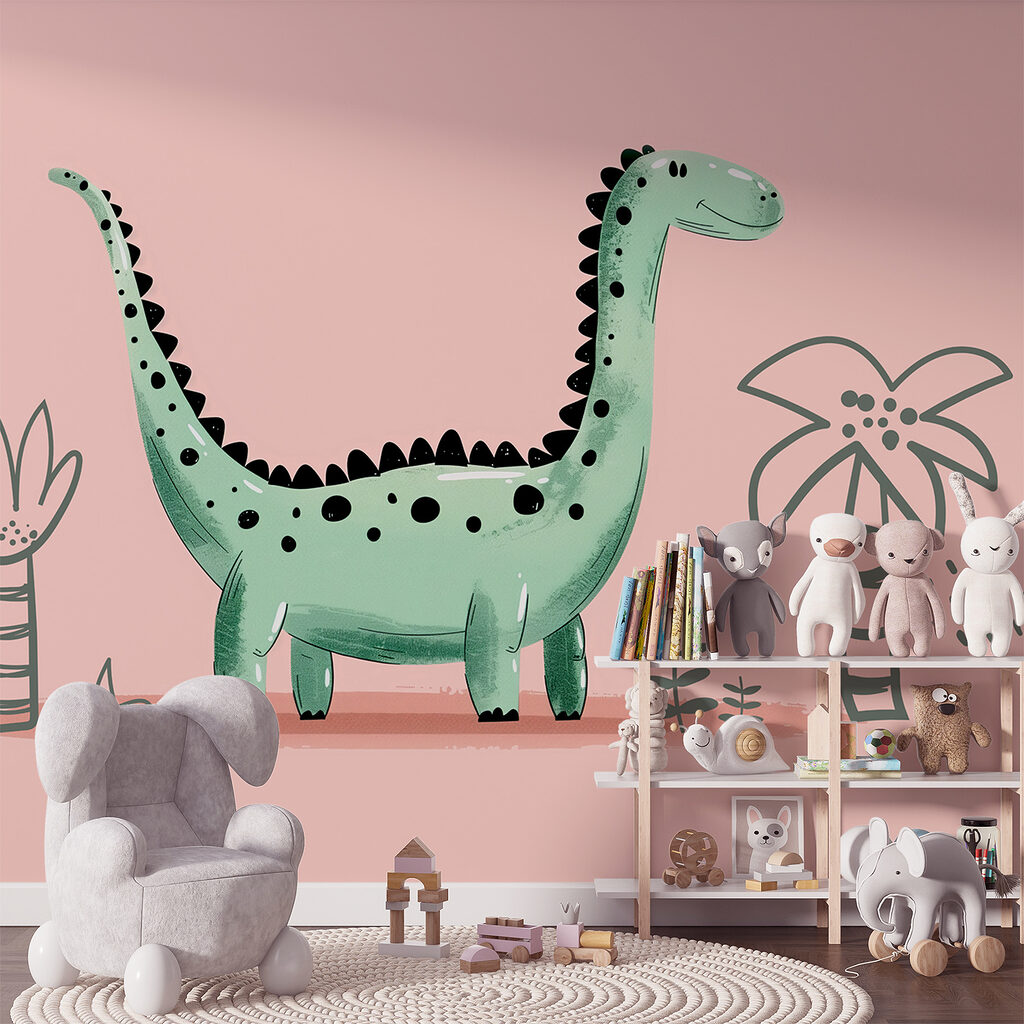 Dinossauro de pescoço longo — interior 2