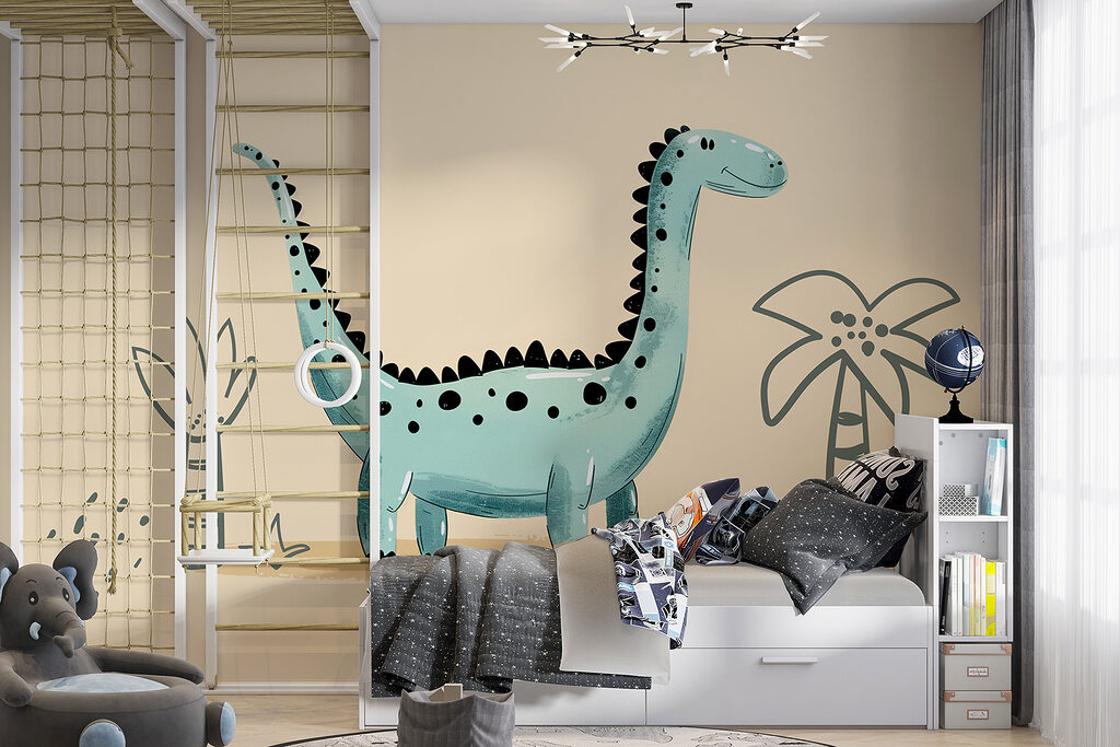 Dinossauro de pescoço longo — interior 2