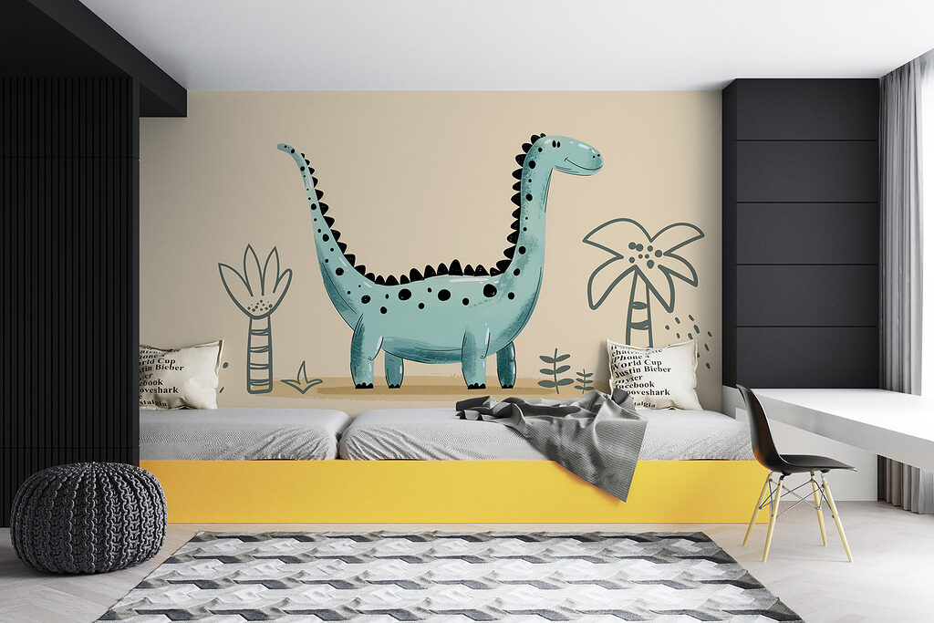 Dinossauro de pescoço longo — interior 3