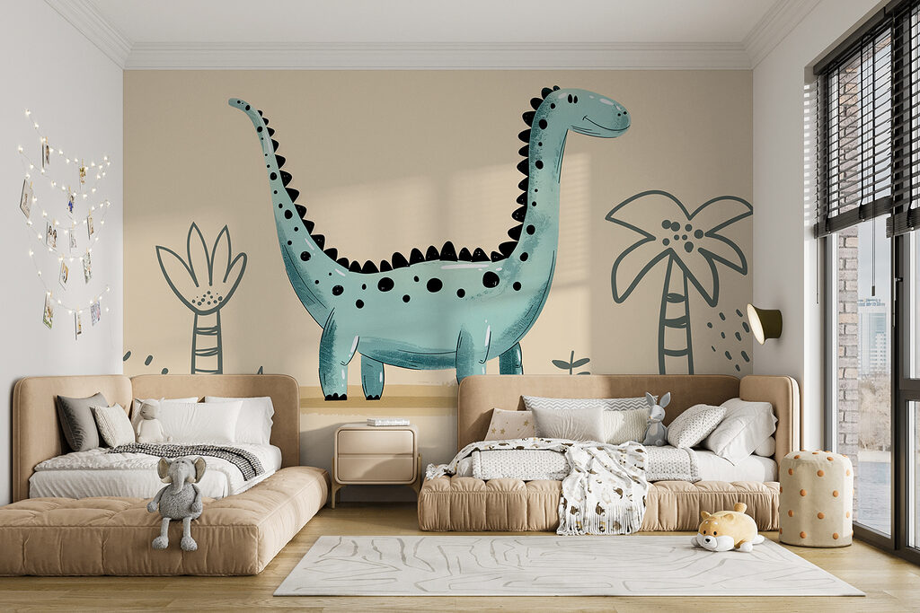 Dinossauro de pescoço longo — interior 4