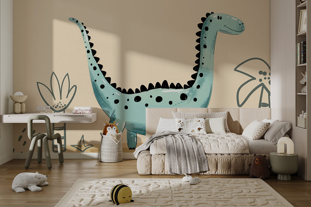 Dinossauro de pescoço longo — interior 5