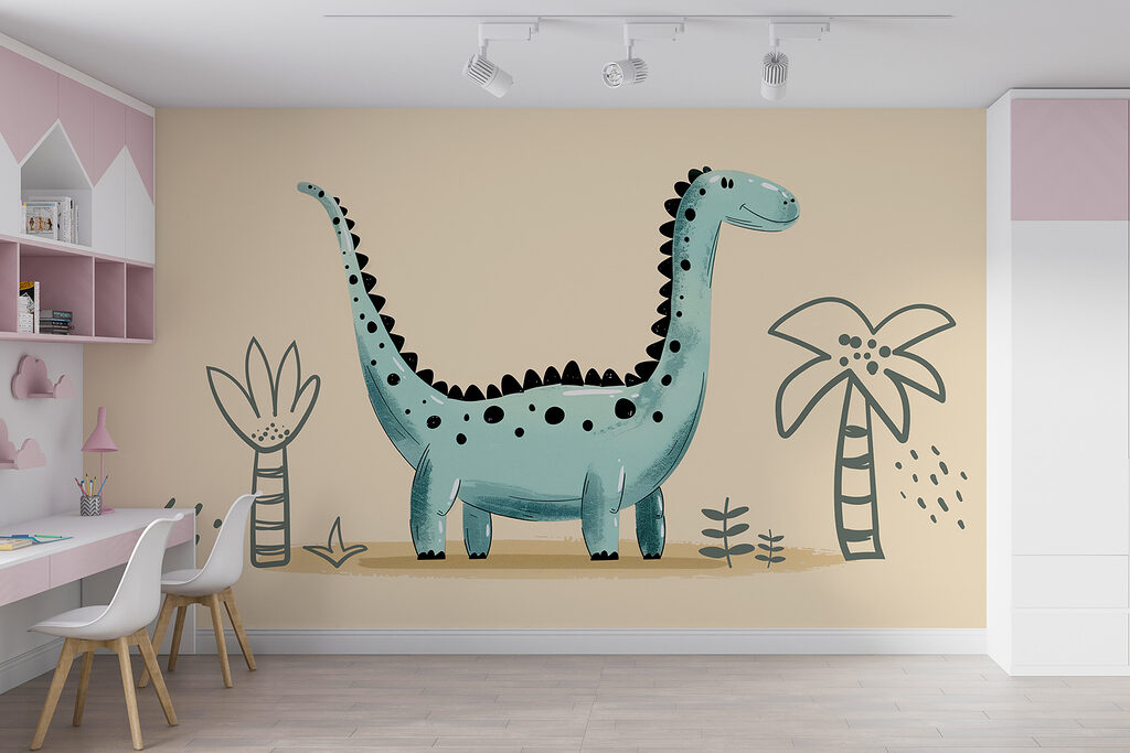 Dinossauro de pescoço longo — interior 6