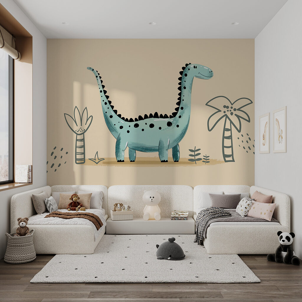 Dinossauro de pescoço longo — interior 8