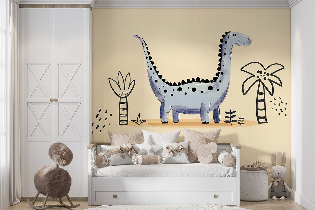 Dinossauro de pescoço longo — interior 1