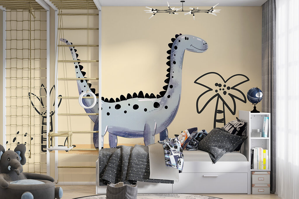 Dinossauro de pescoço longo — interior 2
