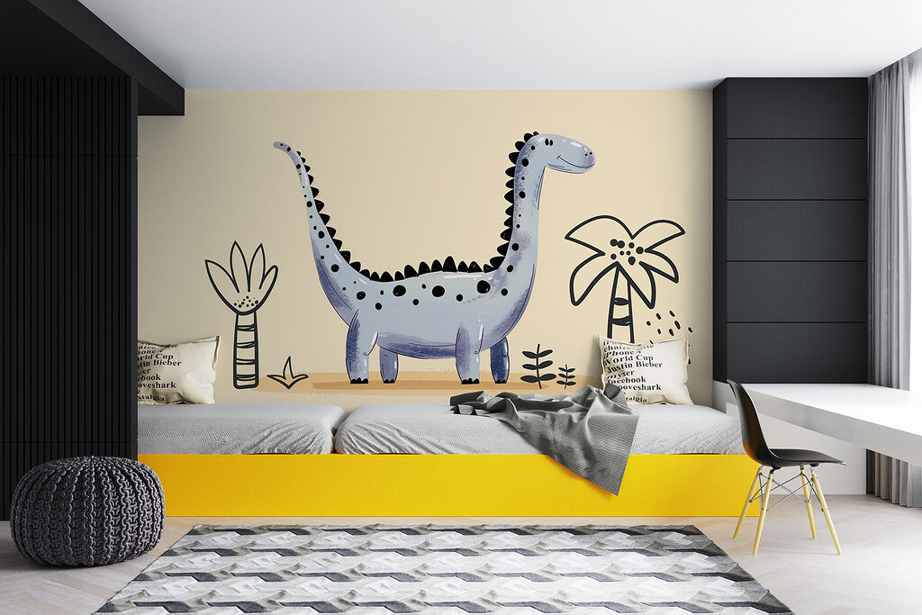Dinossauro de pescoço longo — interior 3