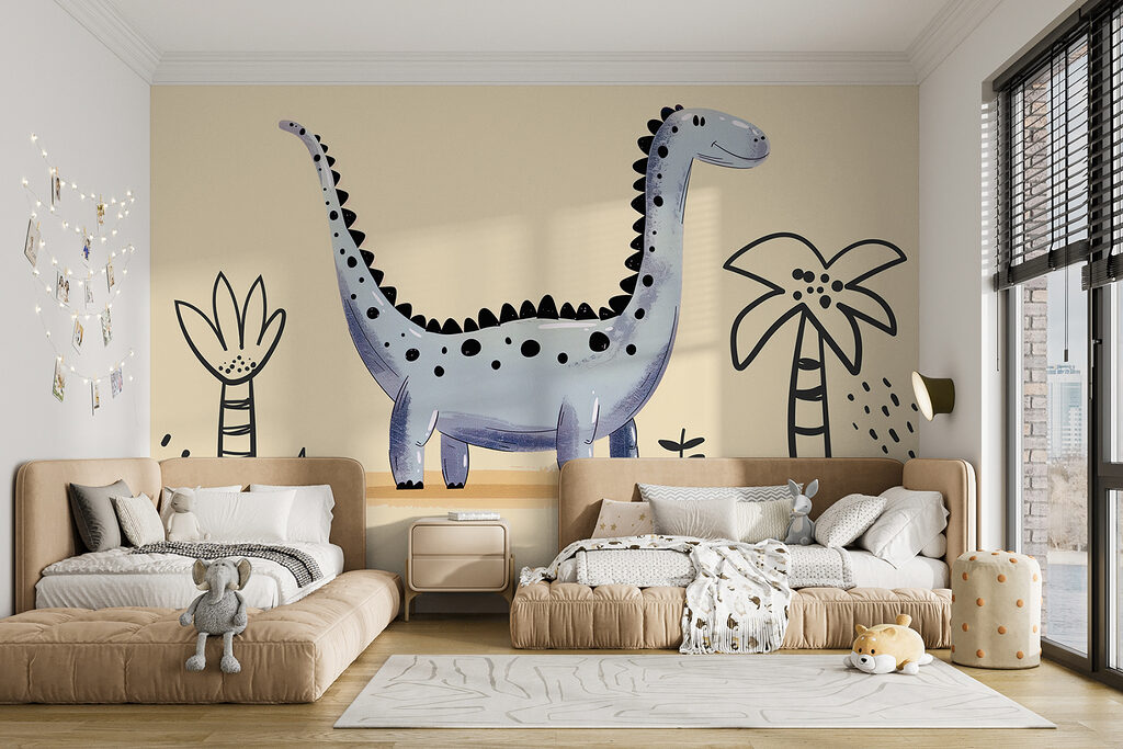 Dinossauro de pescoço longo — interior 4