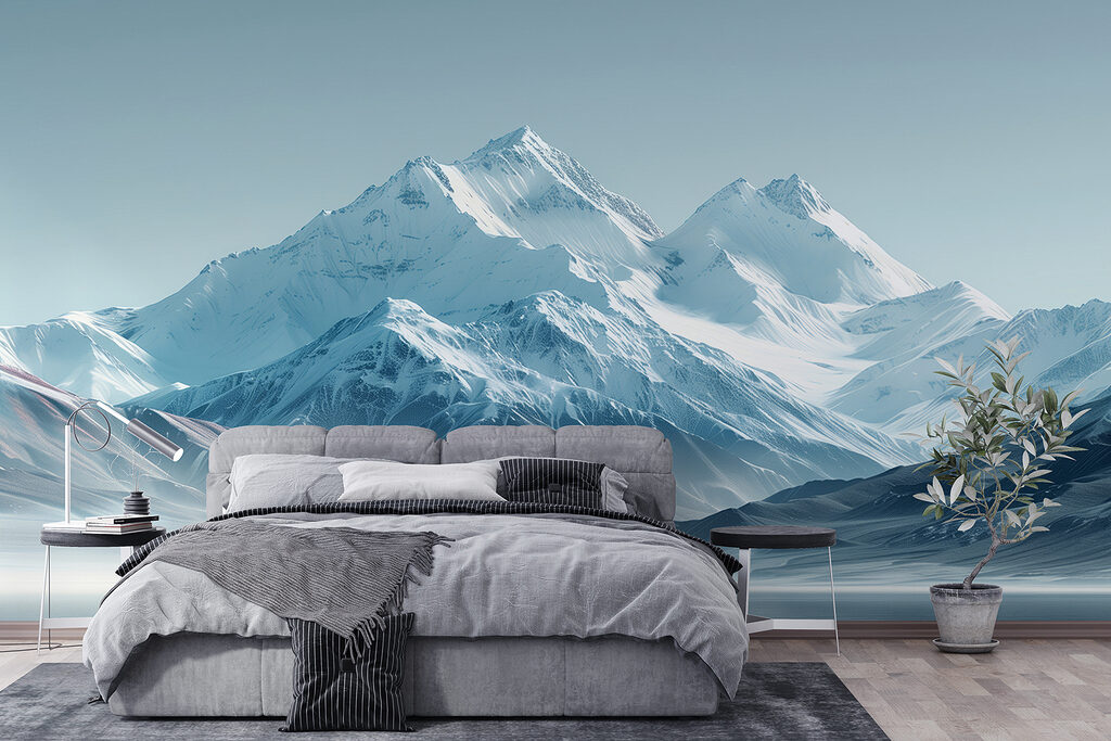 Montanhas nevadas azuis — interior 2