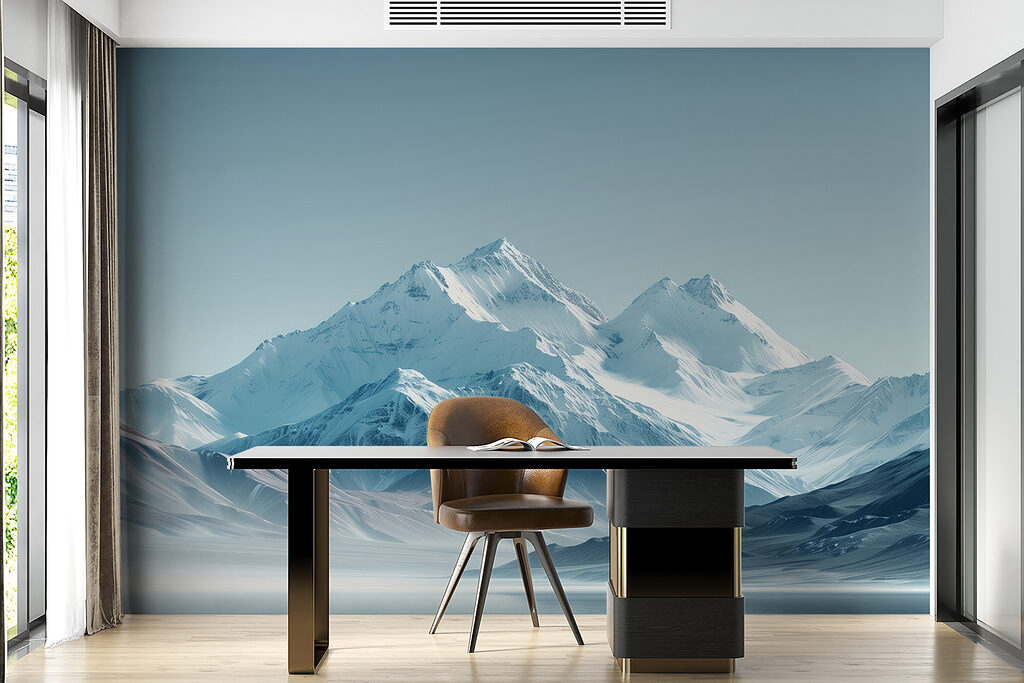 Montanhas nevadas azuis — interior 3