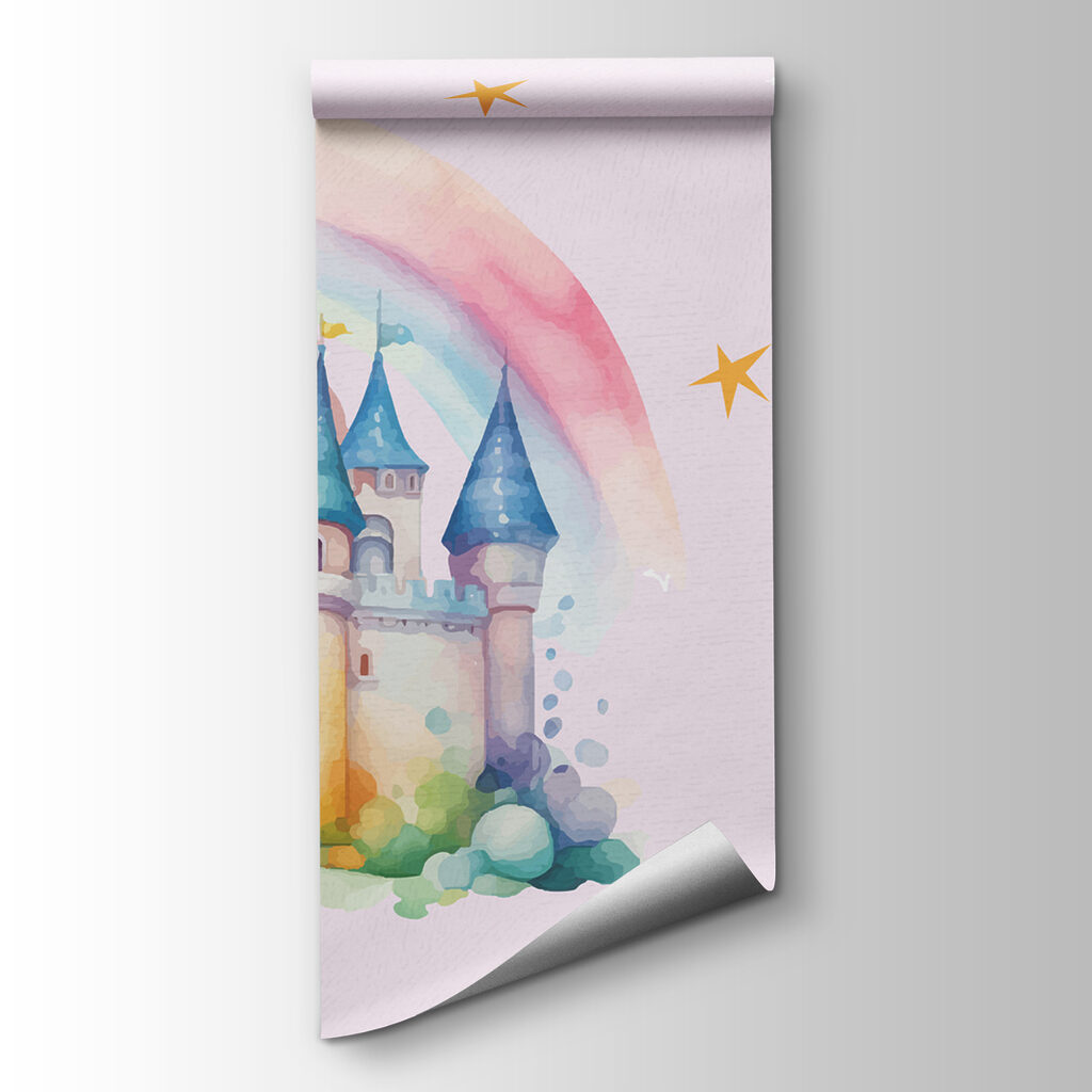 Princesa e castelo arco-íris — vista do produto