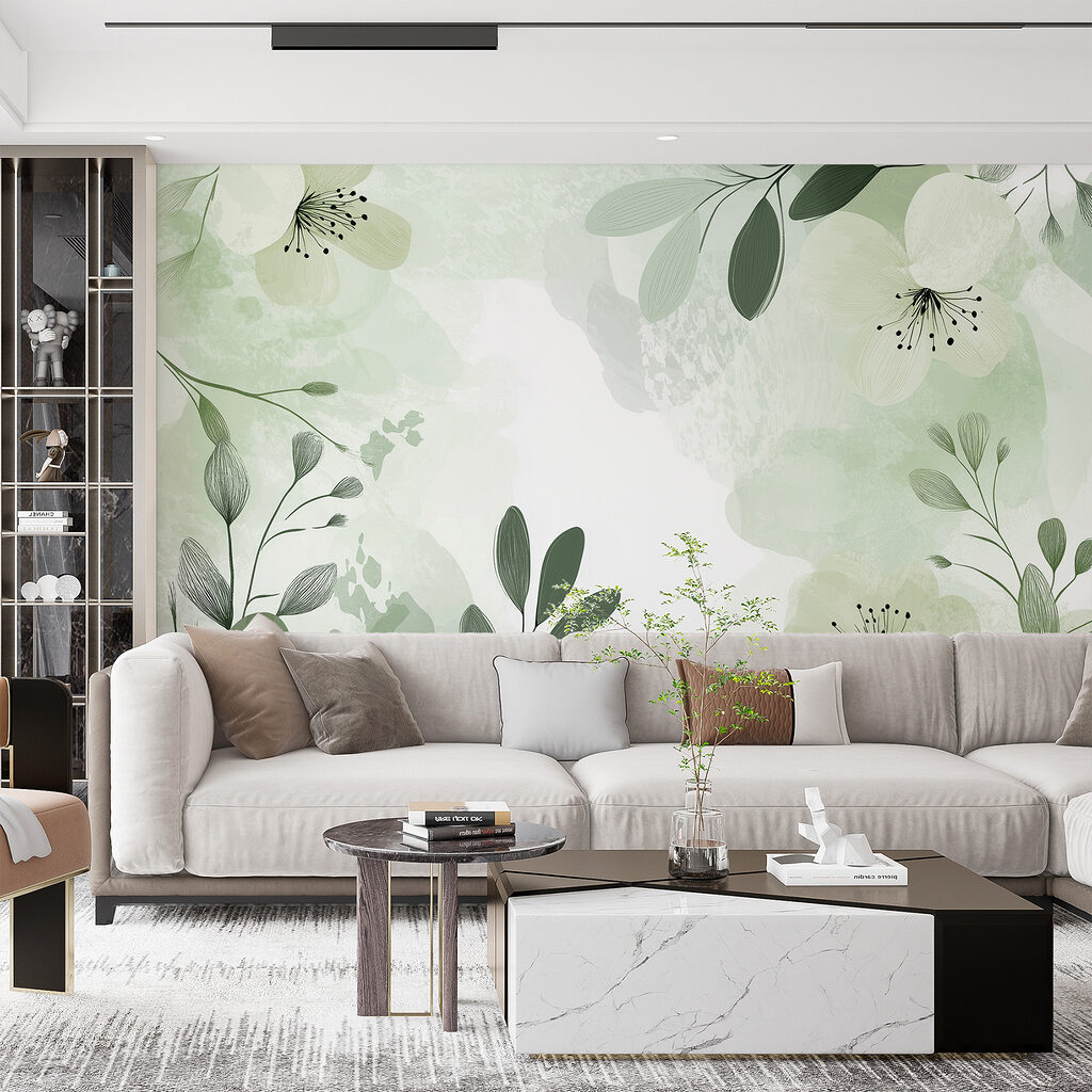 Flores em moldura — interior 2
