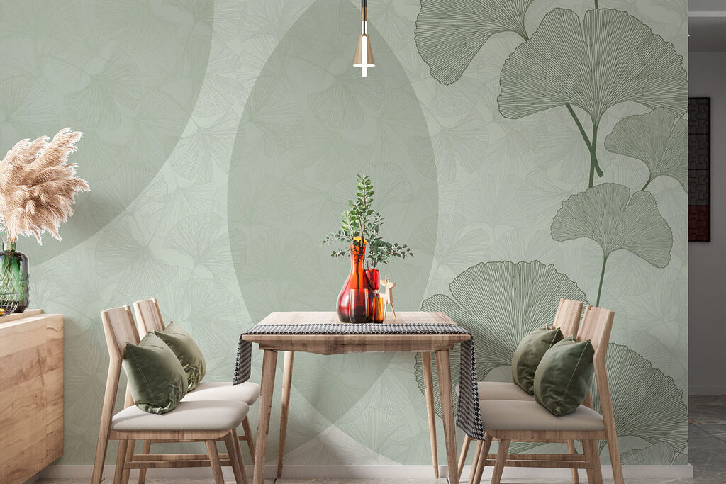 Folhas de ginkgo — interior 1