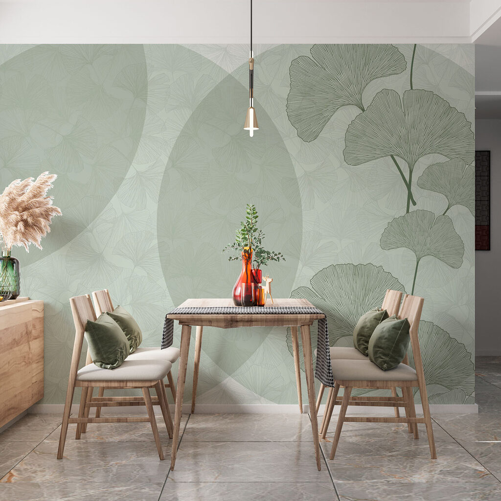 Folhas de ginkgo — interior 2