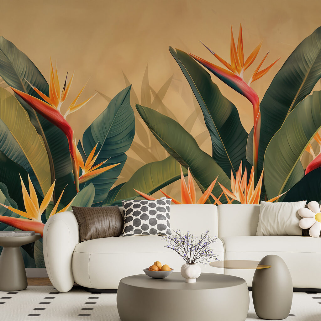 Flores ave-do-paraíso — interior 3