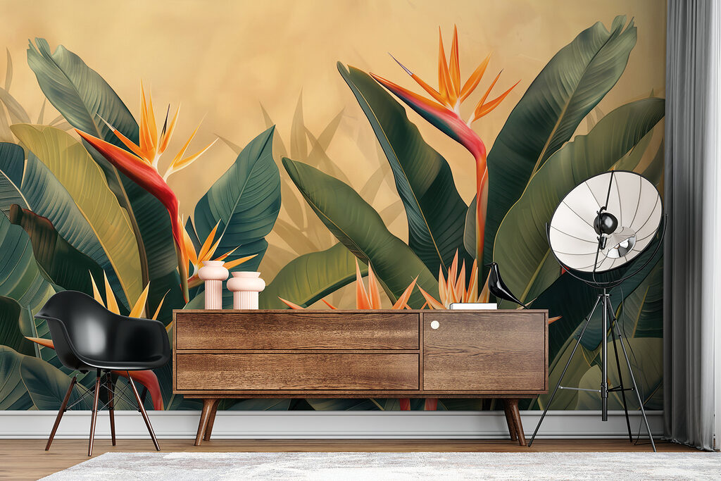 Flores ave-do-paraíso — interior 4