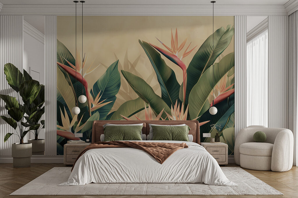 Flores ave-do-paraíso — interior 2