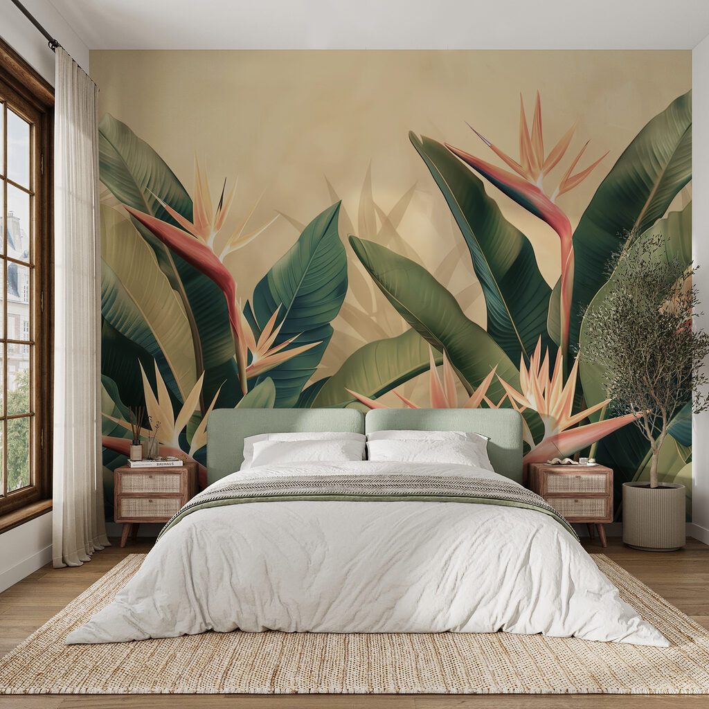 Flores ave-do-paraíso — interior 4