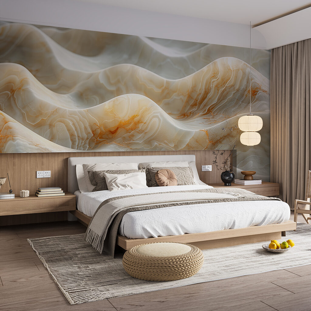 Camadas onduladas com veios — interior 2