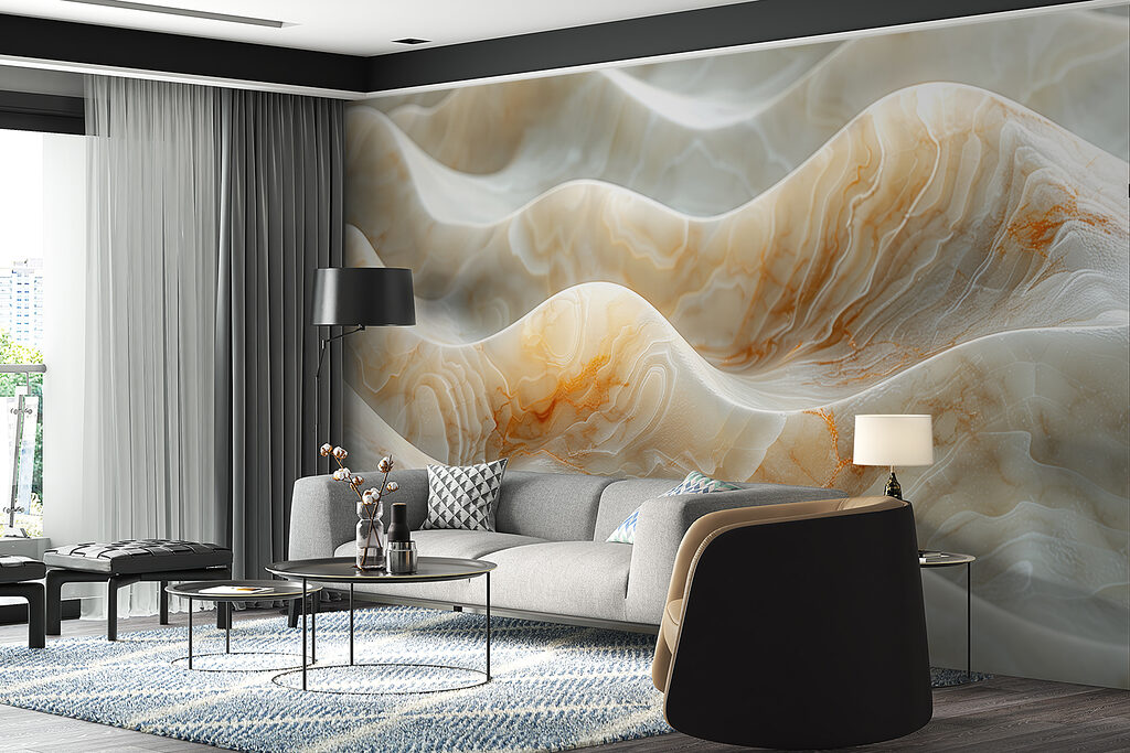 Camadas onduladas com veios — interior 4
