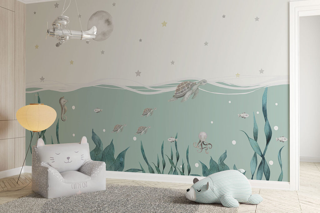 Lua sobre animais marinhos — interior 2