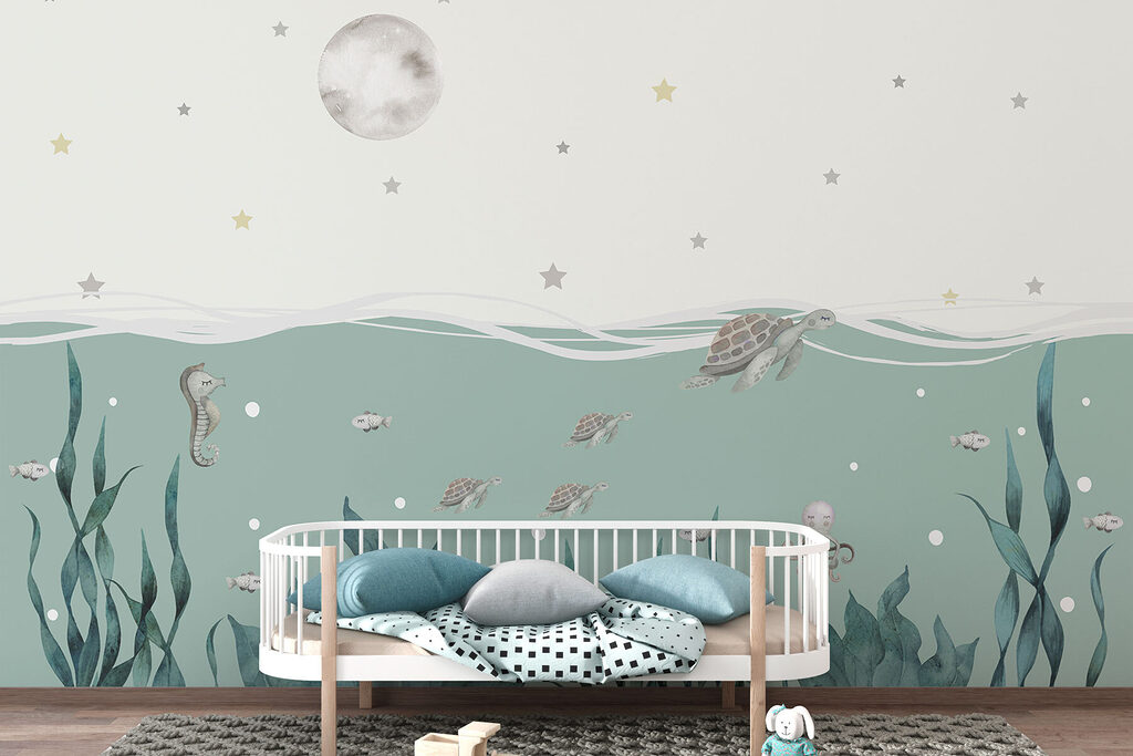 Lua sobre animais marinhos — interior 3