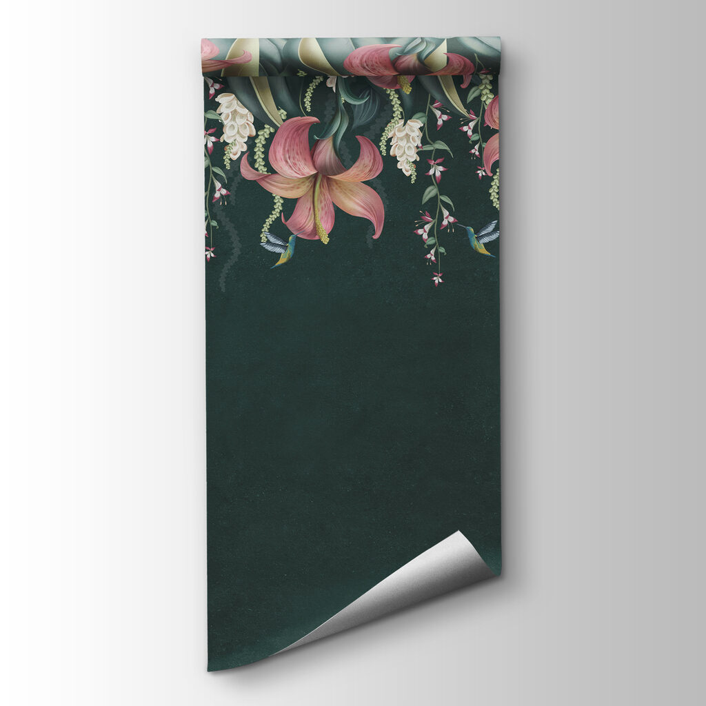 Flores pendentes em camadas — vista do produto