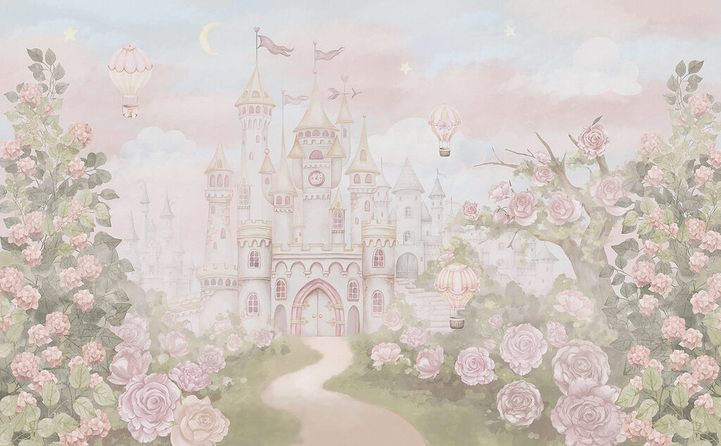 Castelo entre rosas — design completo