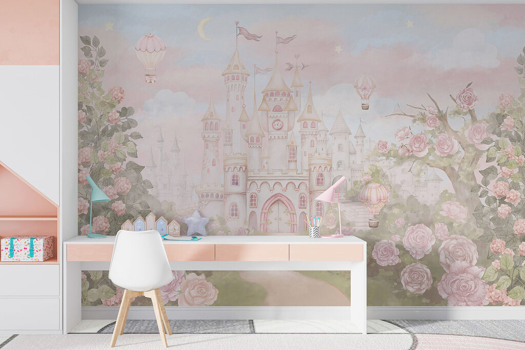 Castelo entre rosas — interior 2