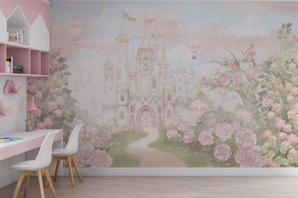 Castelo entre rosas — interior 3