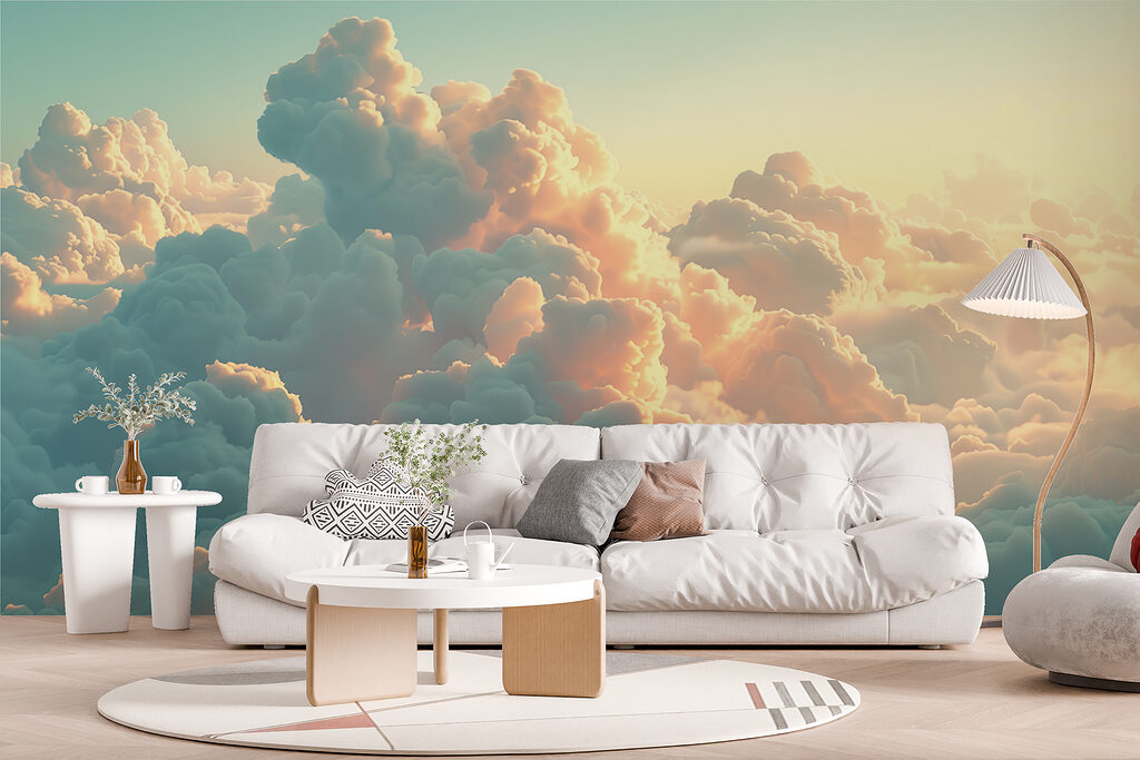 Nuvens ao entardecer — interior 6
