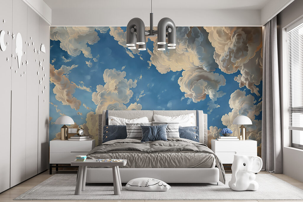 Nuvens sobre céu azul — interior 5
