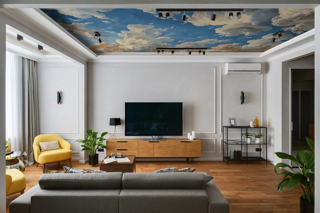 Nuvens sobre céu azul — interior 7