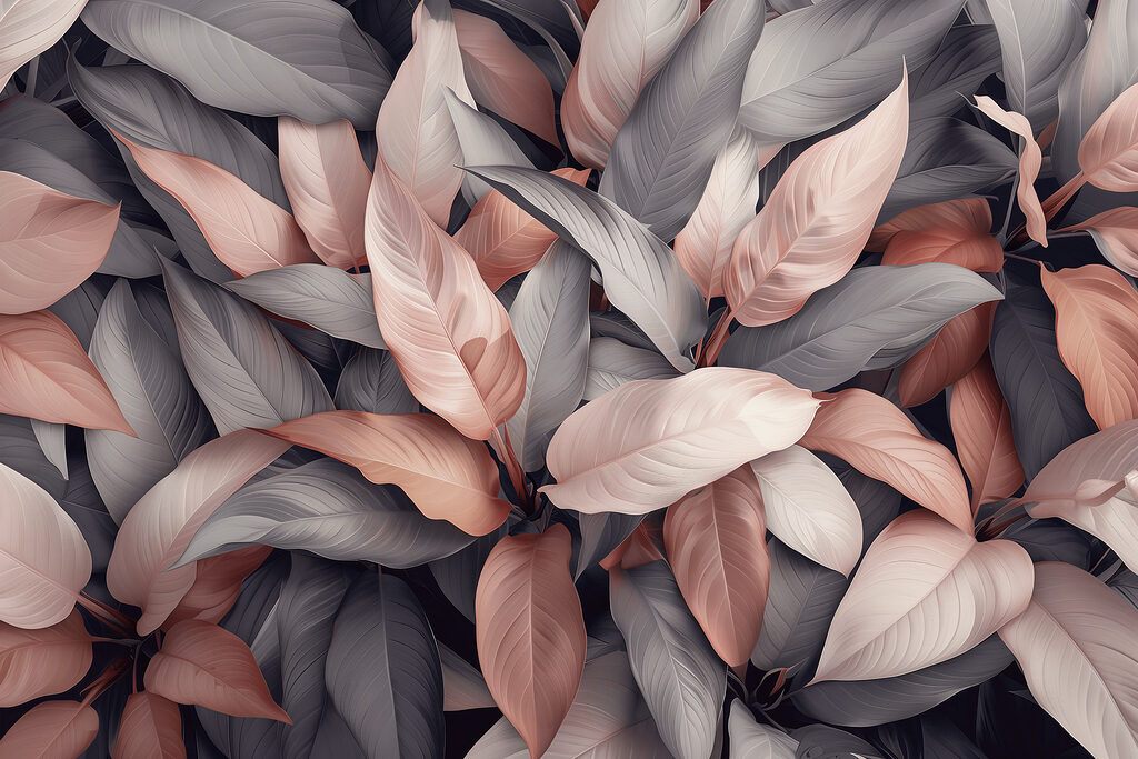 Folhas tropicais densas — design completo