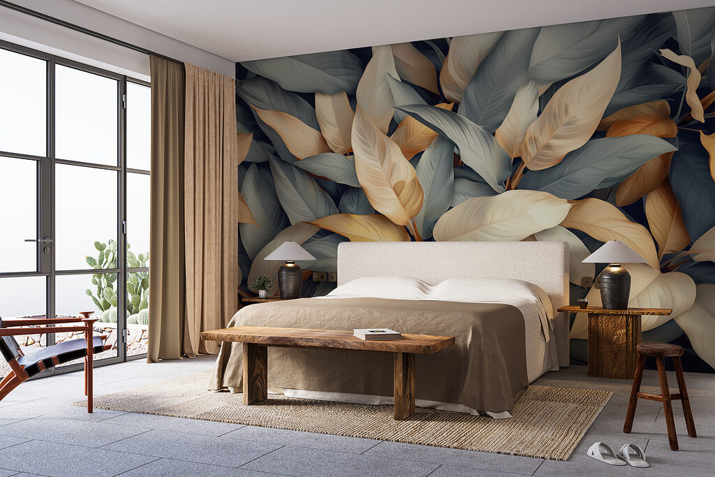 Folhas tropicais densas — interior 1