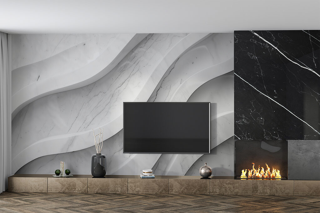 Ondas brancas, efeito pedra — interior 4