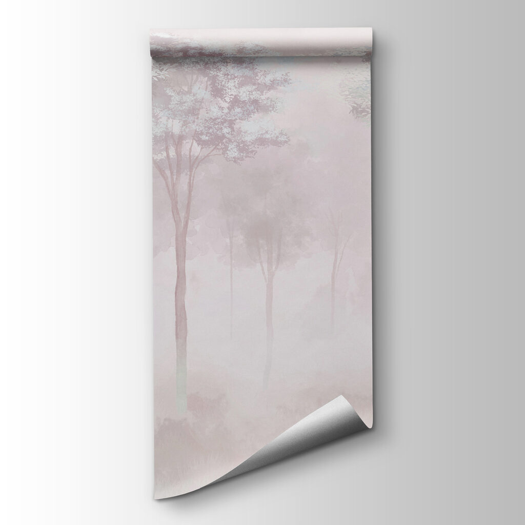 Bosque esfumado em pastel — vista do produto