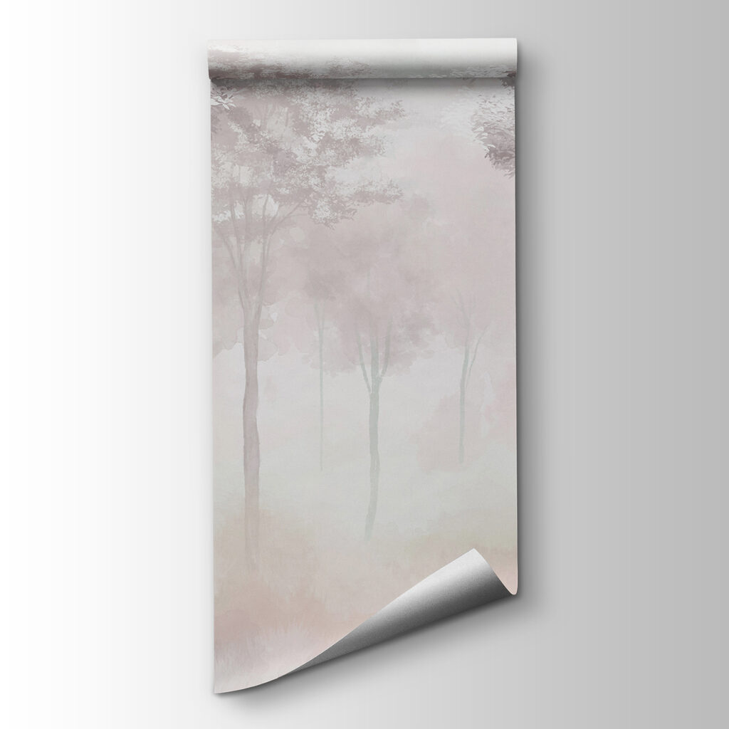 Bosque esfumado em pastel — vista do produto