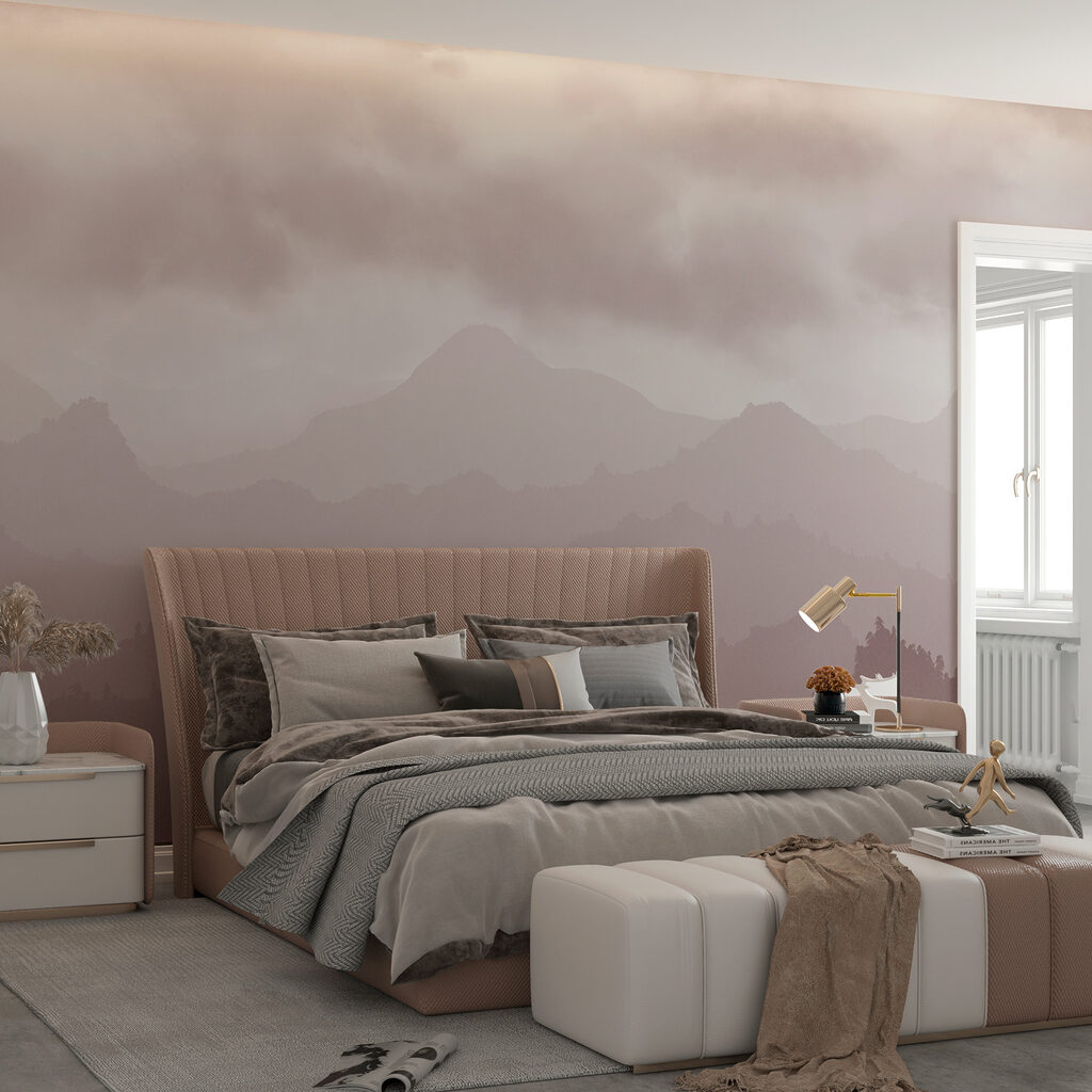 Montanhas sob nuvens — interior 2