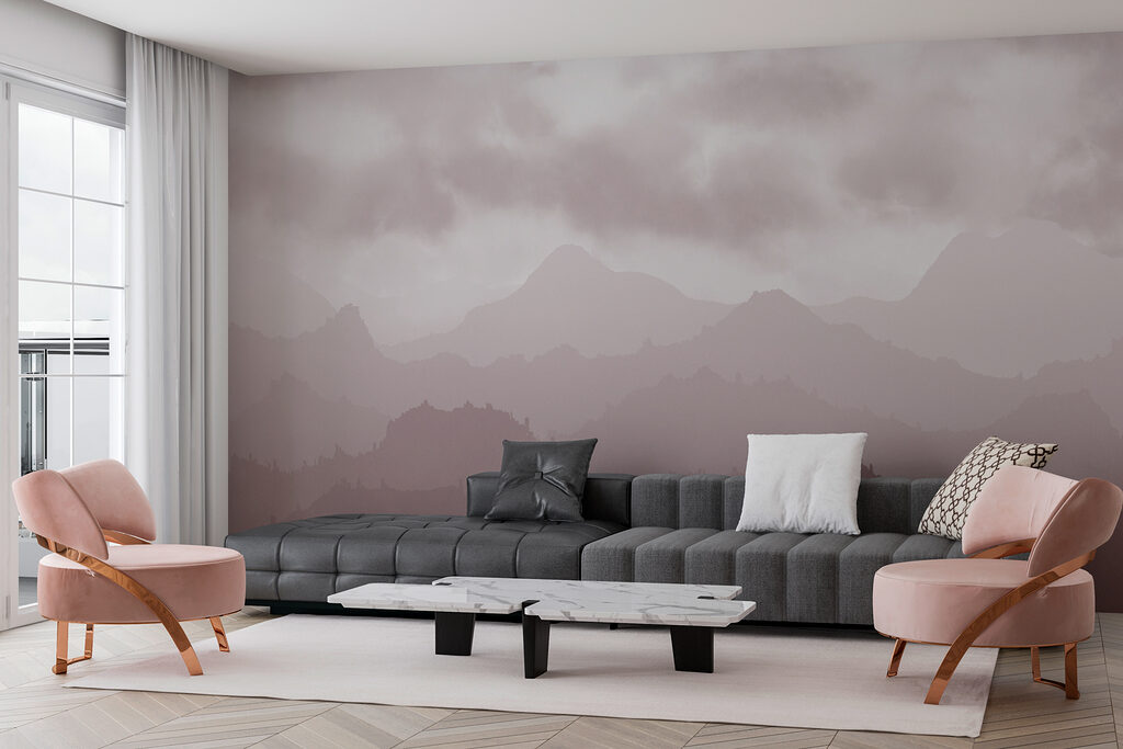 Montanhas sob nuvens — interior 3