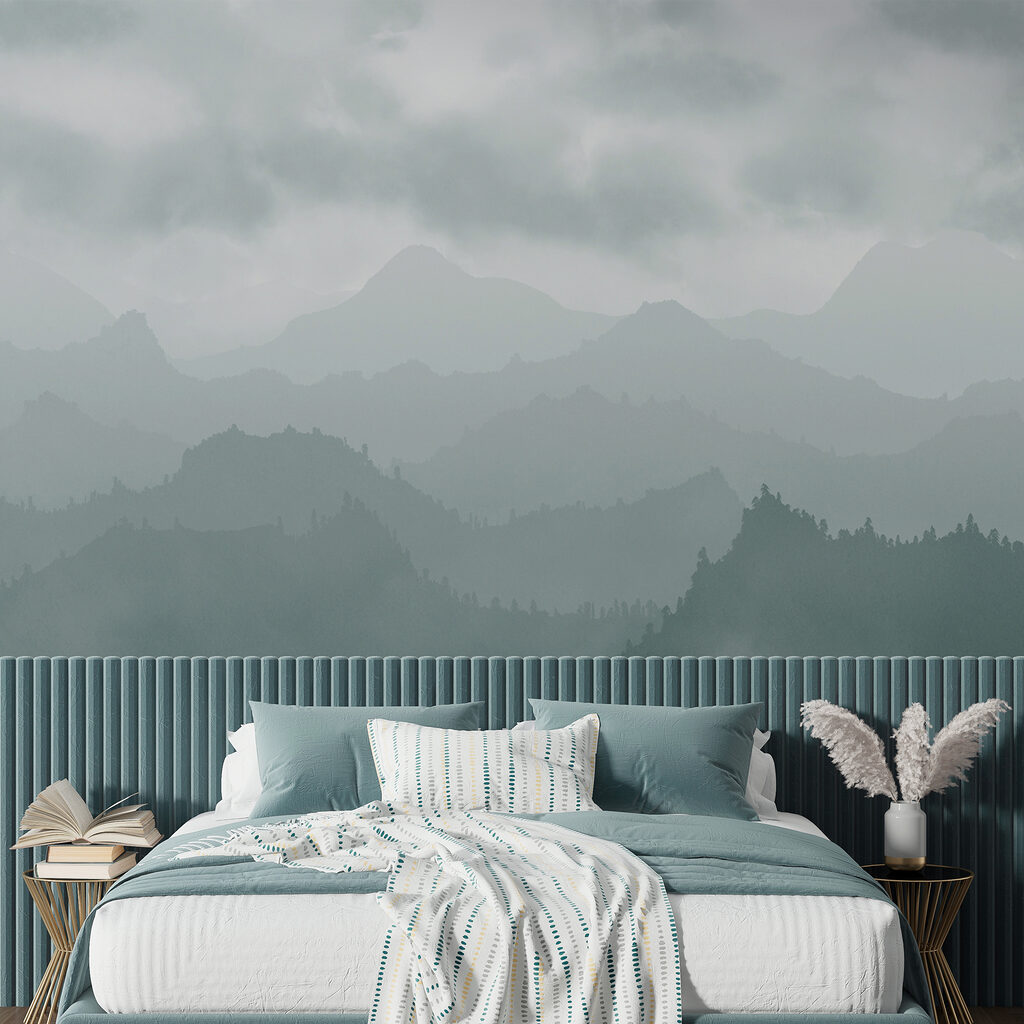 Montanhas sob nuvens — interior 3
